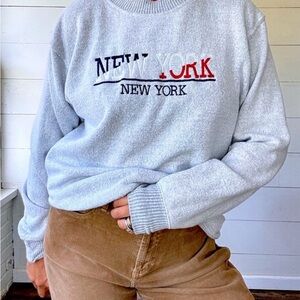 ESY Surf Co Sweatshirt Lt Gray Women’s M New York